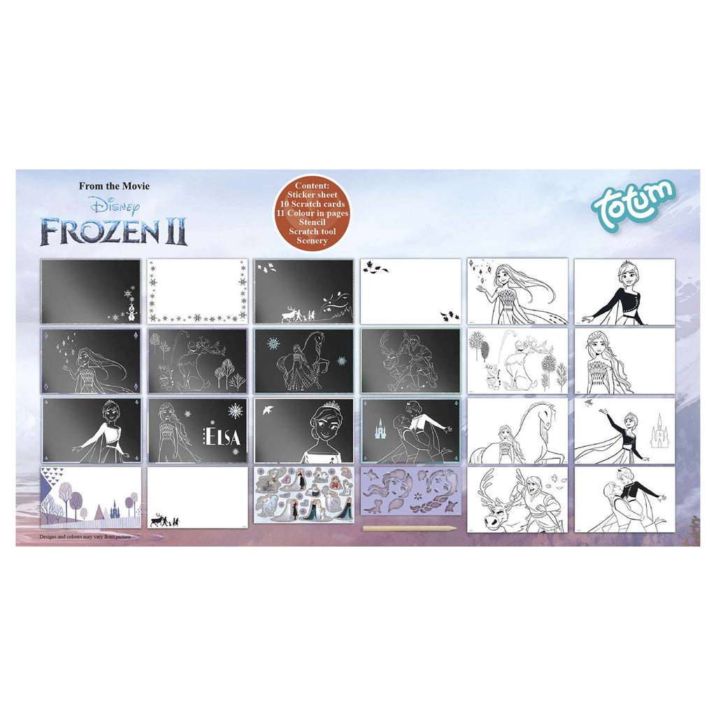 Totum - Totum disney frozen - scratchboek