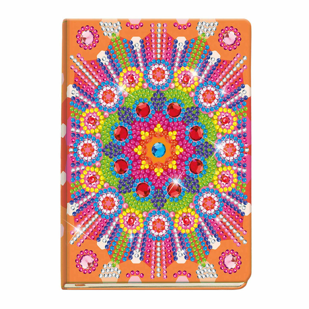 Totum notitieboek mandala - diamond painting dagboek schrijfboek - creatief speelgoed meisjes knutselen creatief cadeautip kerst