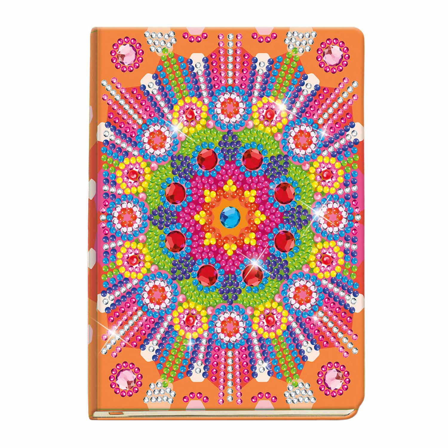 Totum notitieboek mandala - diamond painting dagboek schrijfboek - creatief speelgoed meisjes knutselen creatief cadeautip kerst