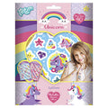 Totum unicorn tattoo 40 stuks kindertattoo metallic - kids make-up verkleed en feest en verkleedaccessoires