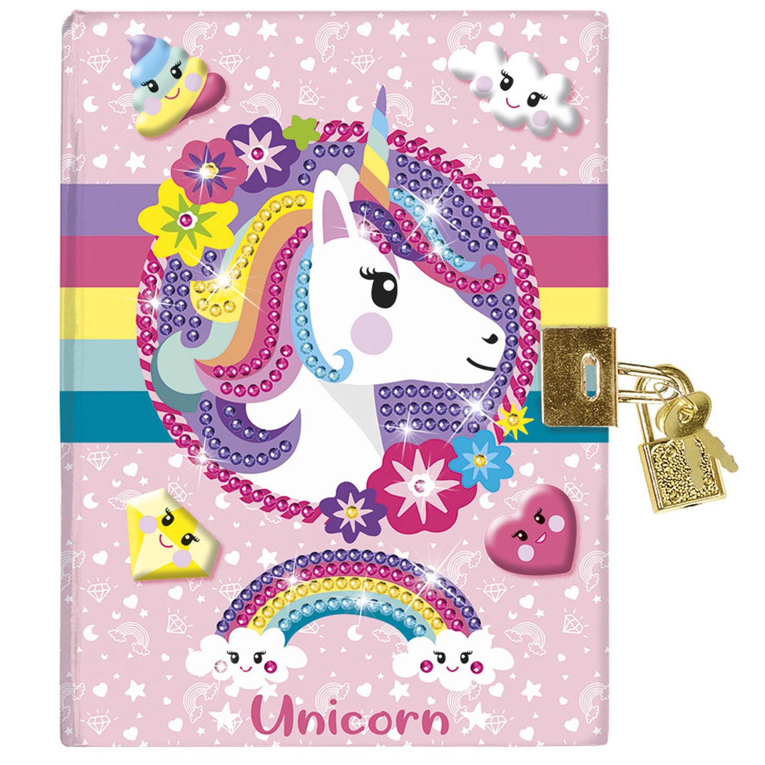 Totum diamond painting dagboek met slot