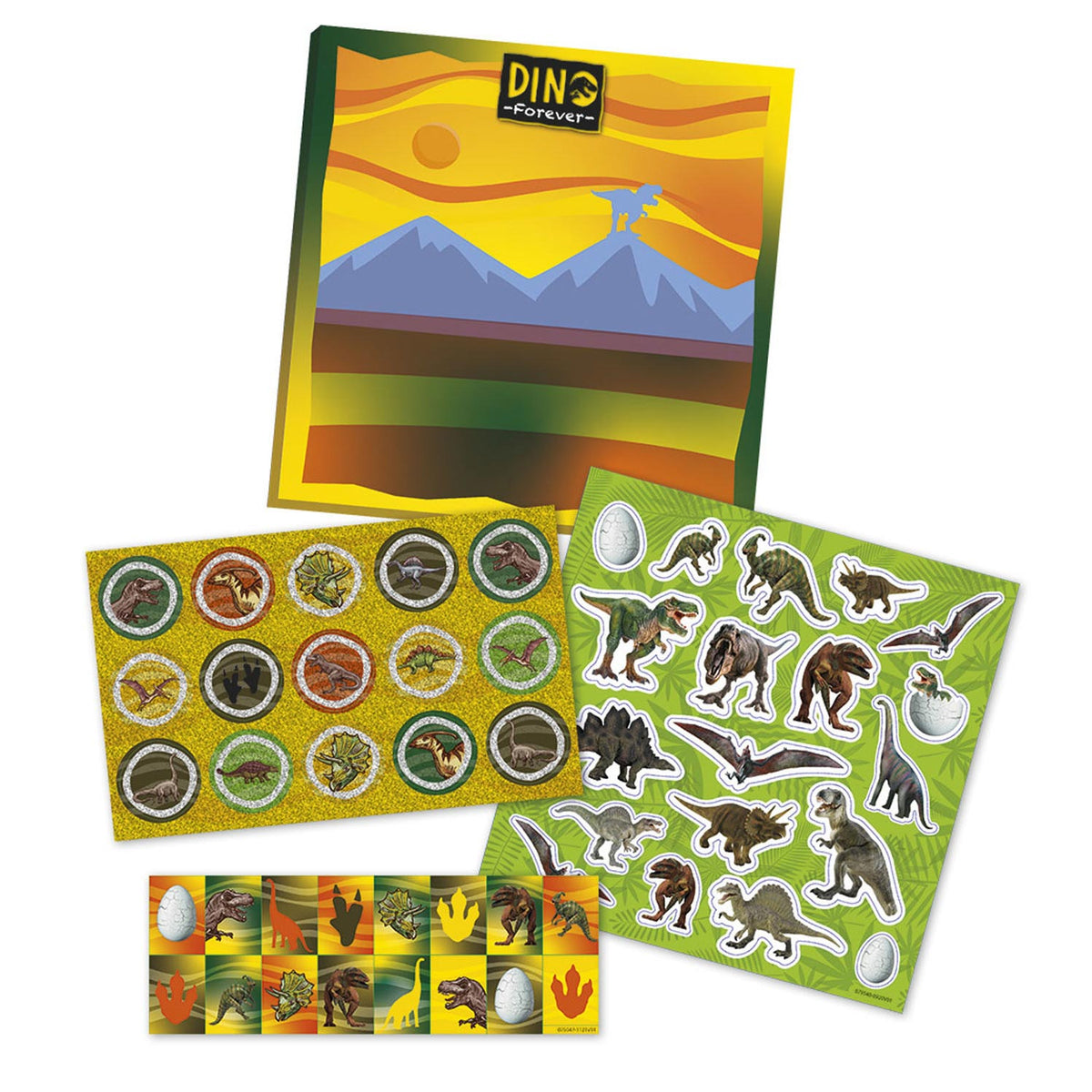 Totum - Totum dino forever - stickerset