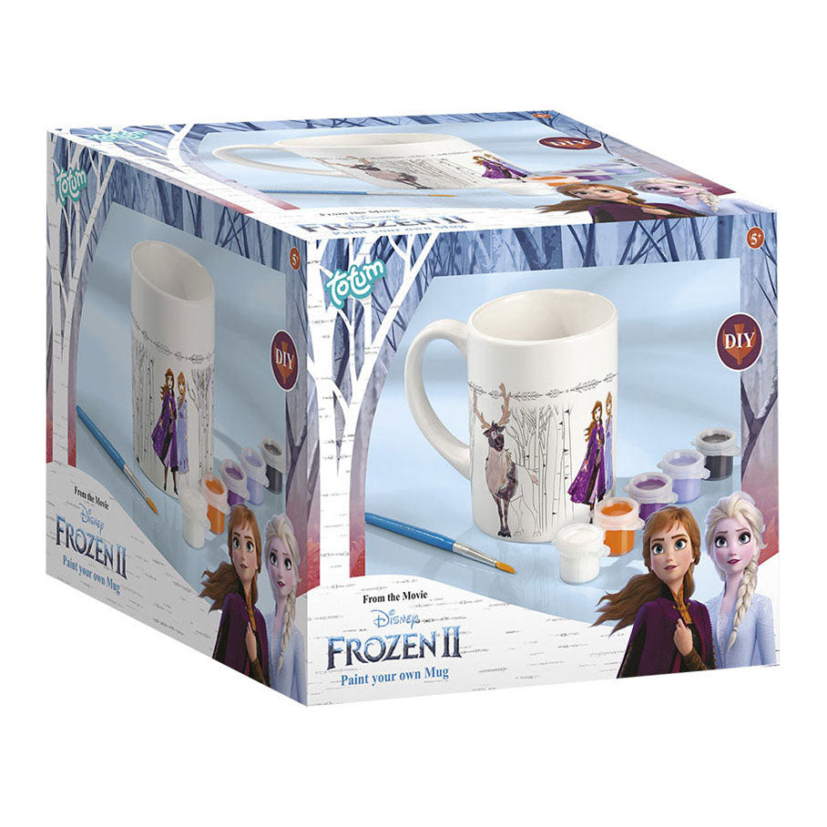 Totum verf je eigen mok disney frozen