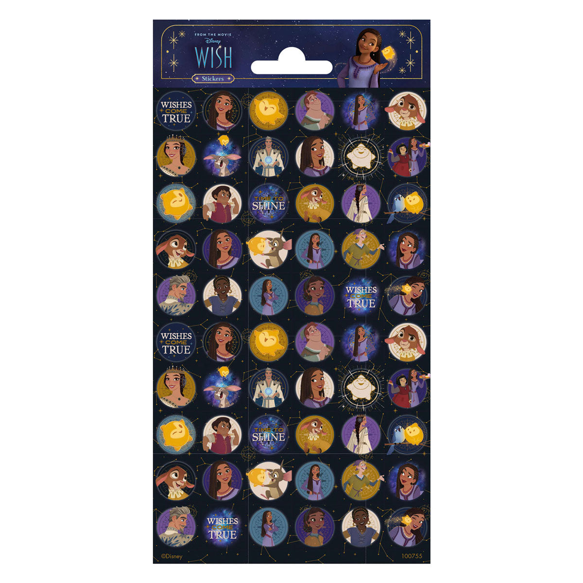 Totum - Totum Stickervel disney wish mini