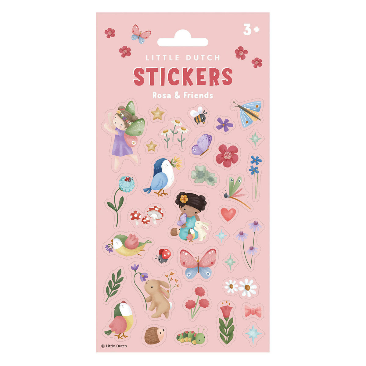 Little Dutch - Little Dutch stickers rosa & friends