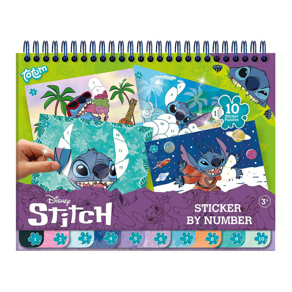 Totum - Totum stickeren op nummer boek stitch