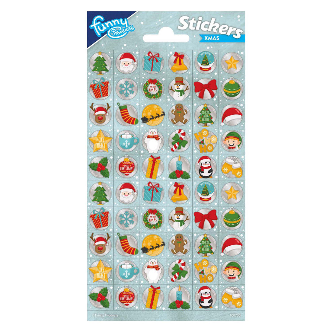 Creative Craft Group - Creative Craft Group Stickervel kerstmis
