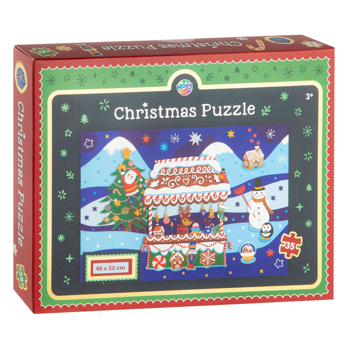 Creative Craft Group - Creative Craft Group Puzzel kerstmis 46x32cm - 35st.