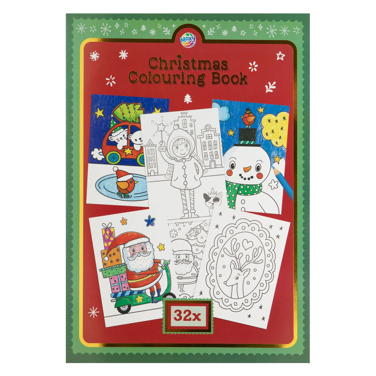 Creative Craft Group - Creative Craft Group Kleurboek kerstmis a4 - 32 vellen