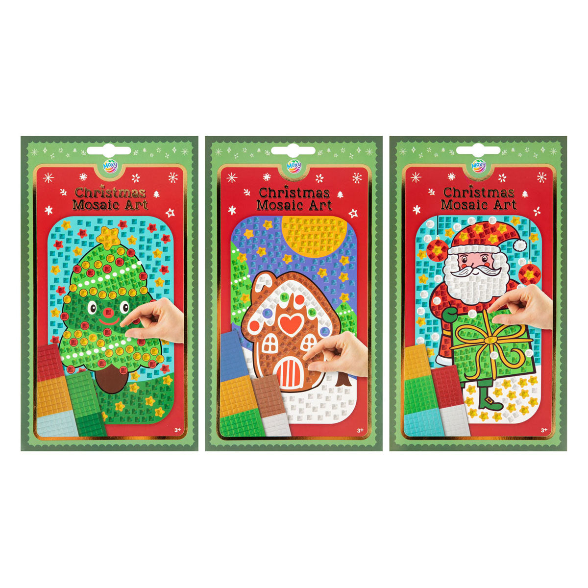 Creative craft group mozaiek kunst kerstmis - a5
