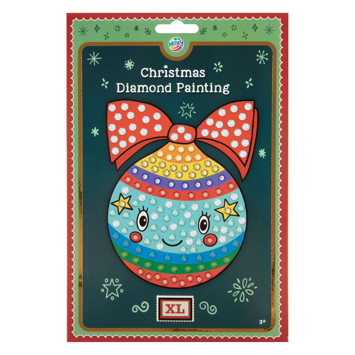 Creative craft group diamond painting kerstmis xl steentjes - a5