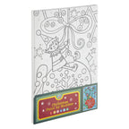 Creative Craft Group - Creative Craft Group Schilderen op nummer canvas kerstmis - a4