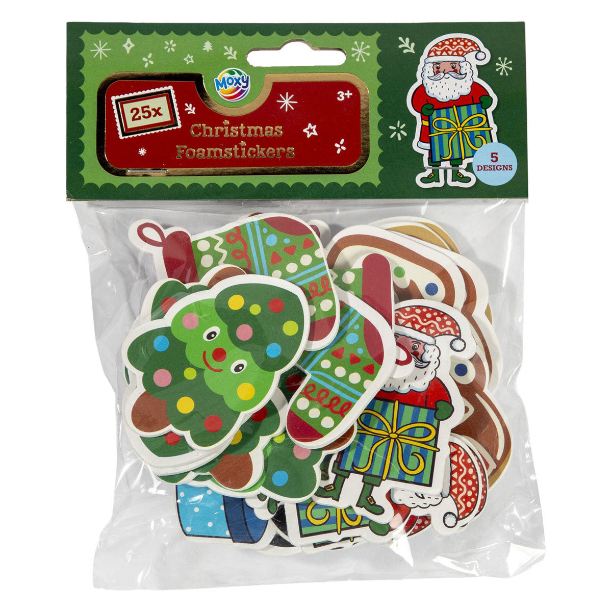 Creative Craft Group - Creative Craft Group Foam stickers kerstmis - 25st.