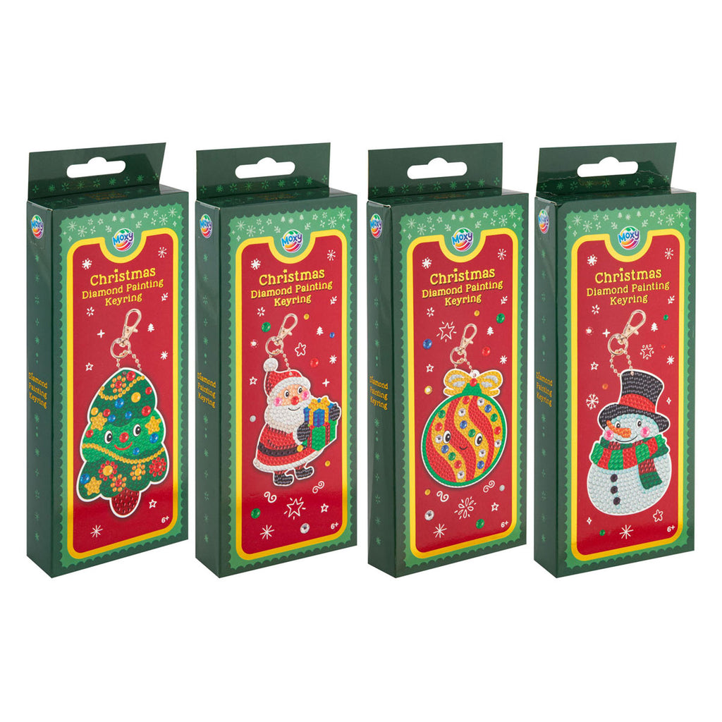 Creative Craft Group - Creative Craft Group Diamond painting sleutelhanger kerstmis