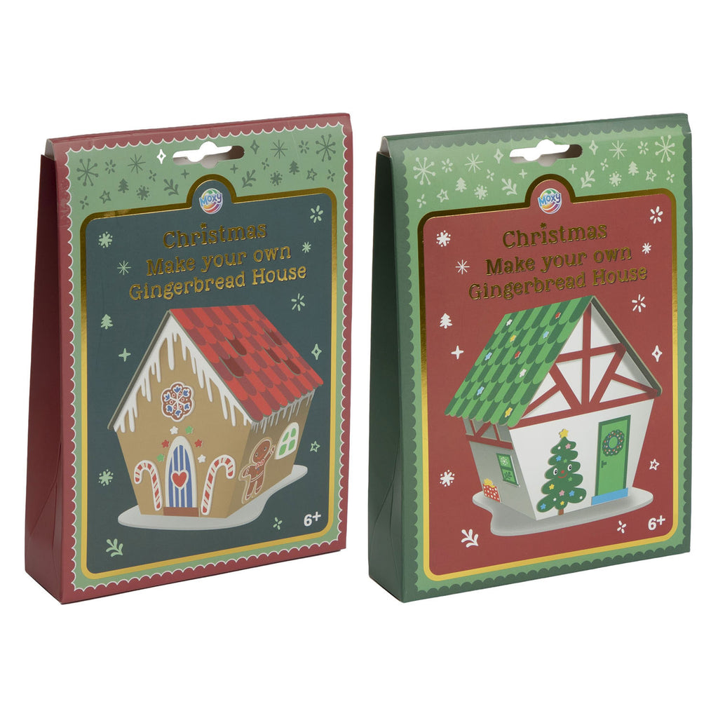 Creative Craft Group - Creative Craft Group Maak je eigen foam gemberhuis kerstmis met stickers