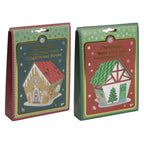 Creative Craft Group - Creative Craft Group Maak je eigen foam gemberhuis kerstmis met stickers
