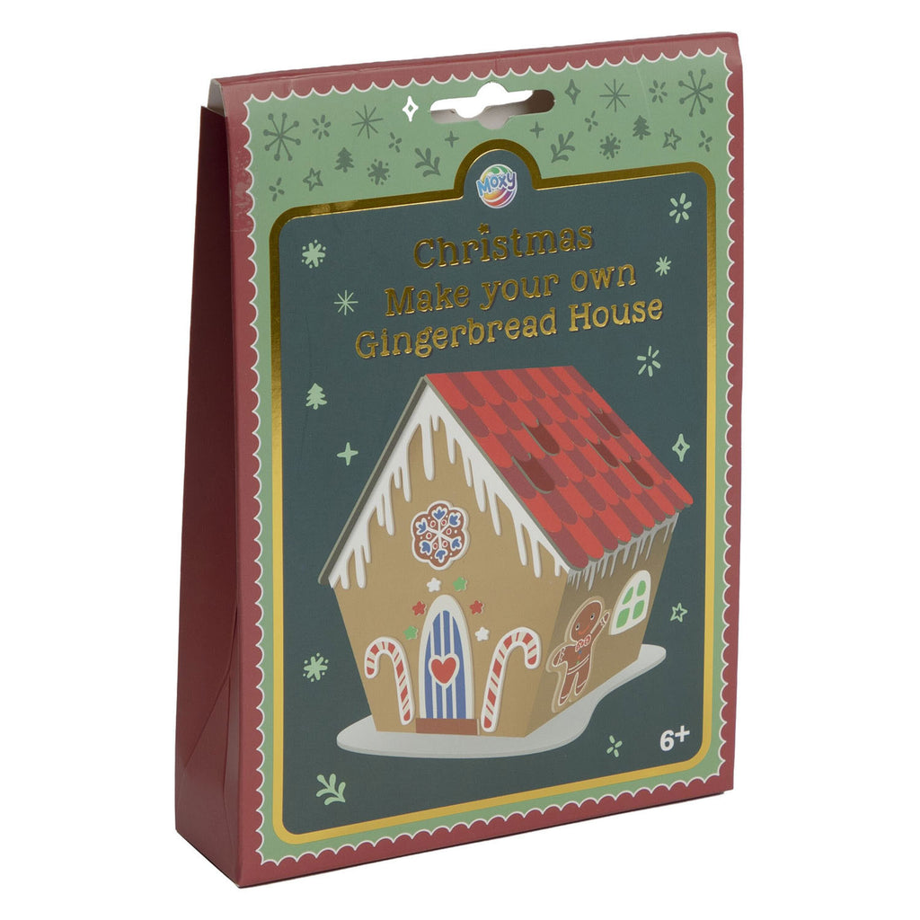 Creative Craft Group - Creative Craft Group Maak je eigen foam gemberhuis kerstmis met stickers