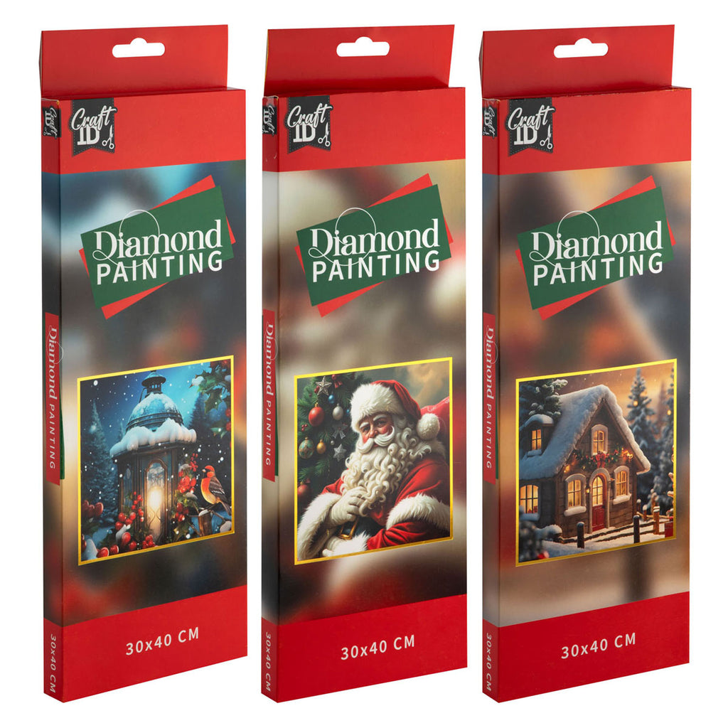 Creative Craft Group - Creative Craft Group Diamond painting kerstmis - 30x40cm