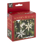 Creative Craft Group - Creative Craft Group Houten kralen kersthangers set kerstmis