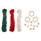 Creative Craft Group - Creative Craft Group Set macrame hangers kerstbomen - 3st.