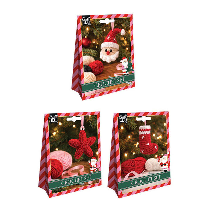 Creative Craft Group - Creative Craft Group Haak pakket kerstmis