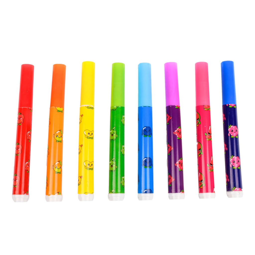 Canenco fruity squad stiften brede punt met geur, 8st.
