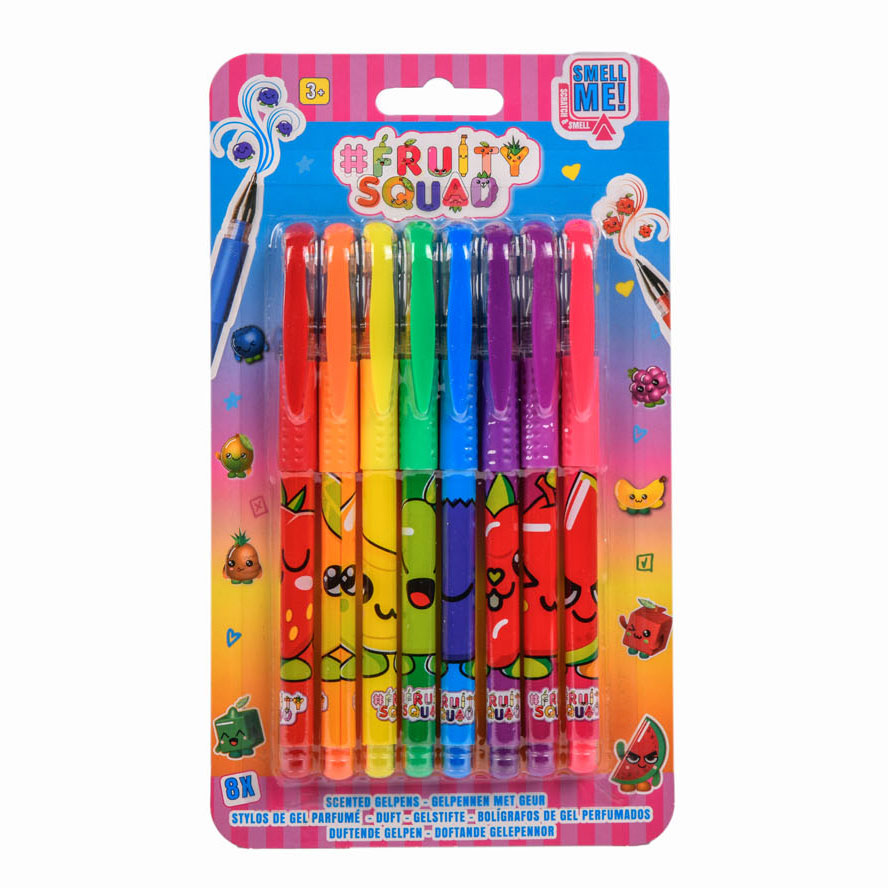 Canenco - Canenco Fruity squad gelpennen met geur 8st.