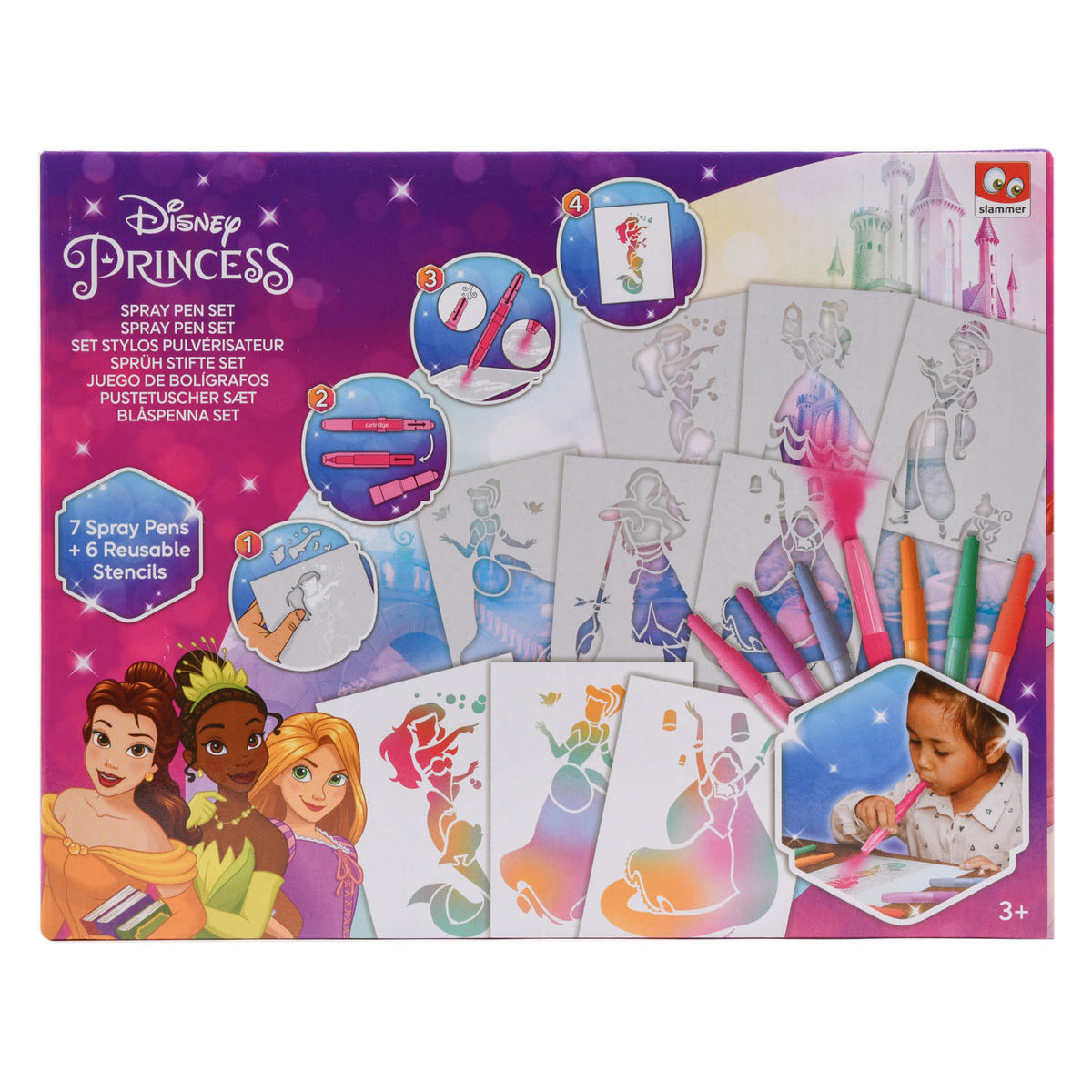 Canenco - Canenco princess blaaspennen set