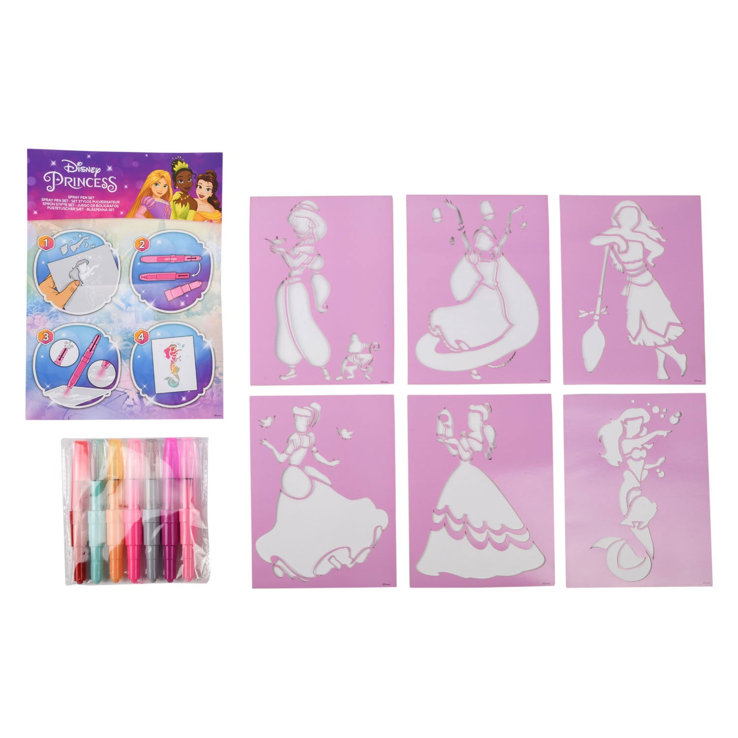 Canenco - Canenco princess blaaspennen set