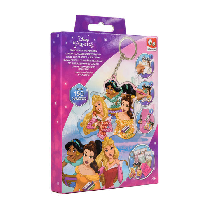 Canenco disney princess diamond painting sleutelhanger