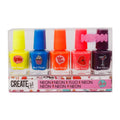 Create It! - beauty nagellak neon 5st.