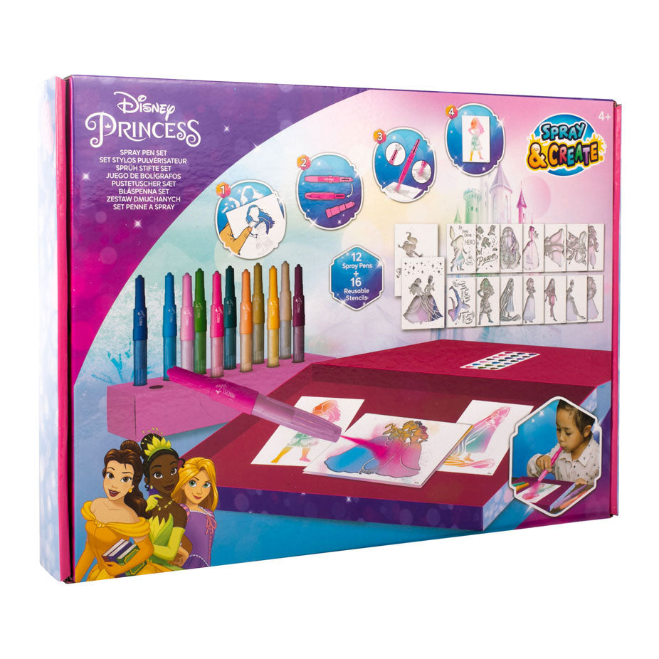 Disney princess blaaspennen set deluxe