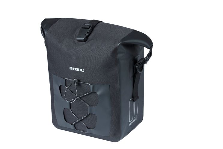 BASIL - BASIL Tas navigator m enkel zwart | mik hooks | 15l