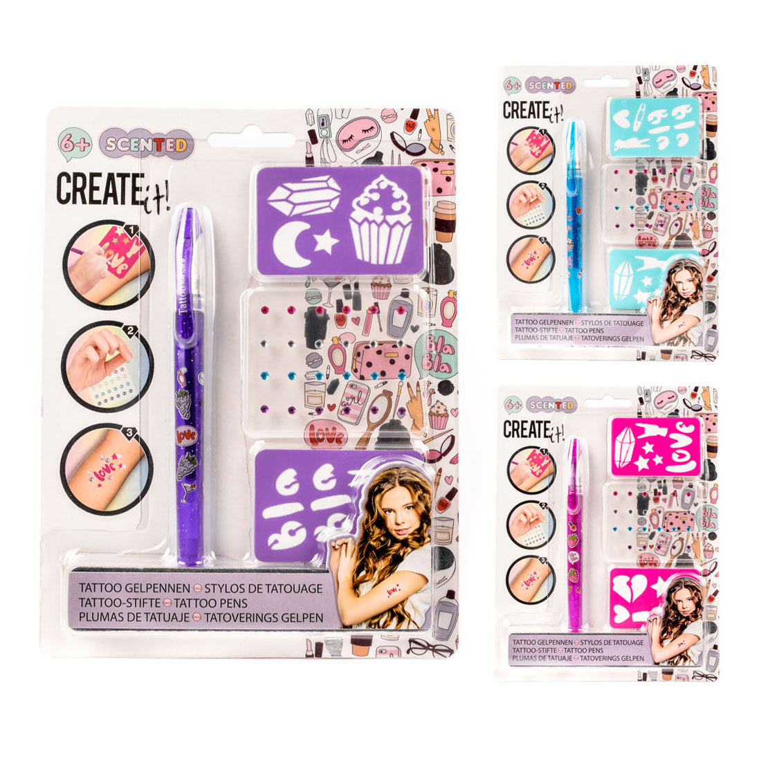 Create It! - beauty tattoo set