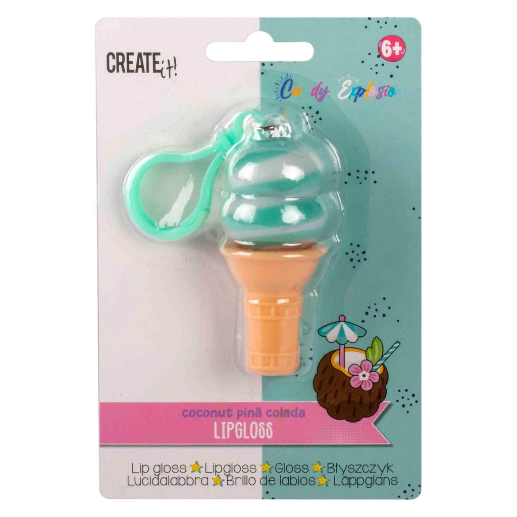 Canenco - Canenco Create it! candy explosion lipgloss ijsje sleutelhanger