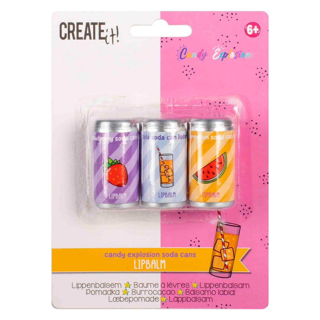 Create It! - candy explosion lippenbalsem 3st.