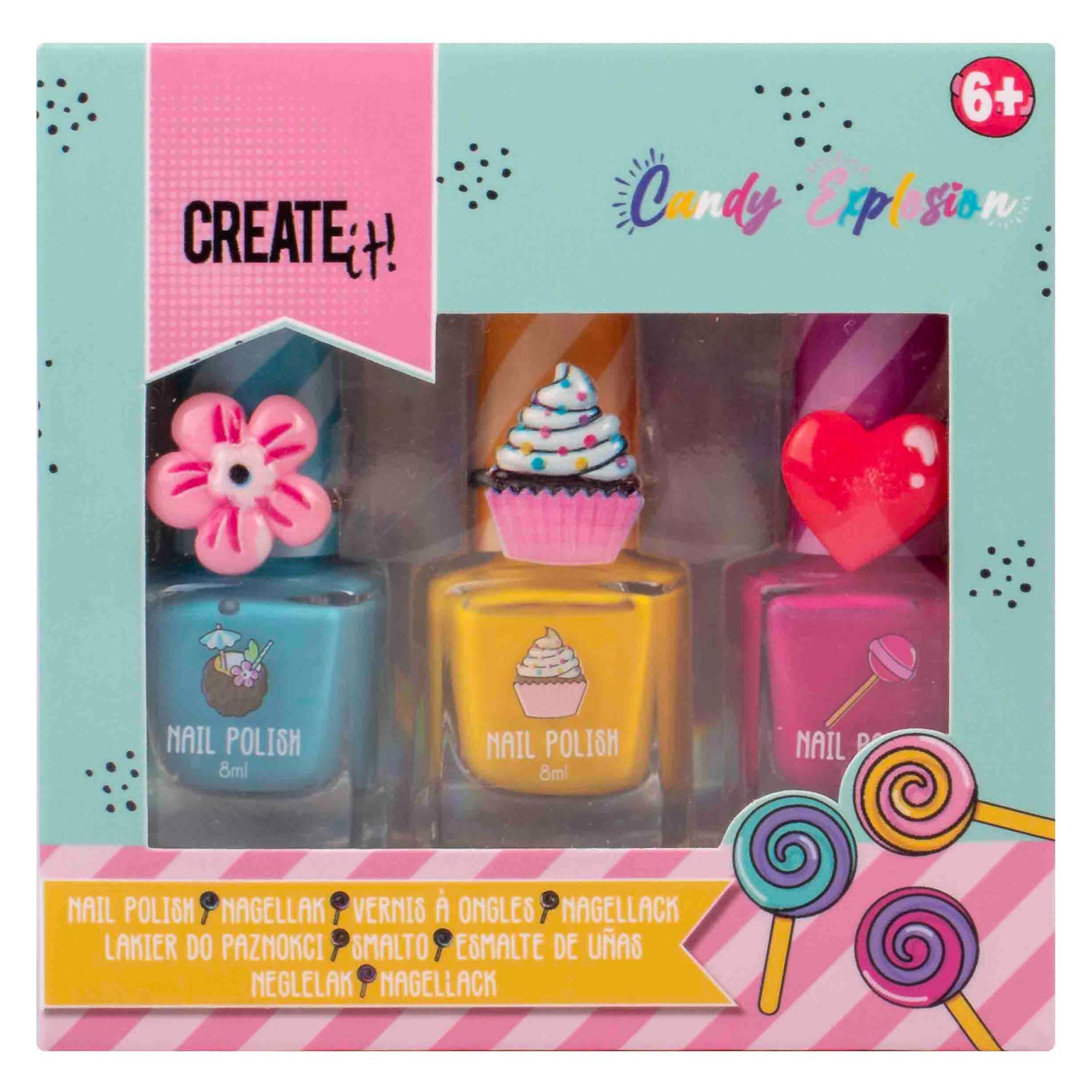 Create it! nagellak 3x ringen
