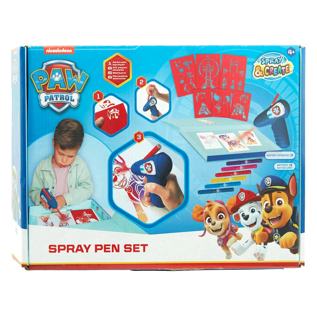 Canenco paw patrol spraypen set