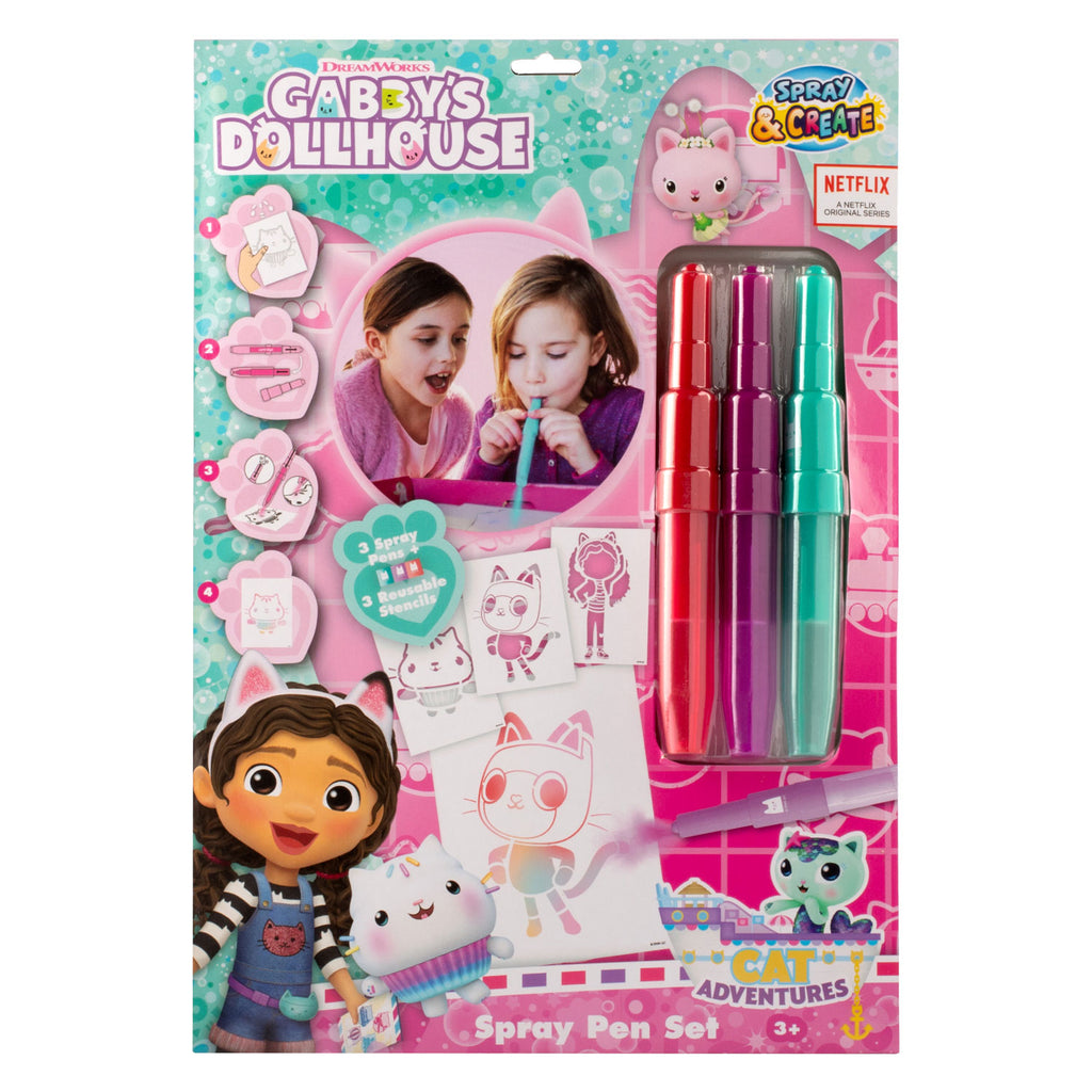Canenco - Canenco Gabby's poppenhuis blaaspennen set