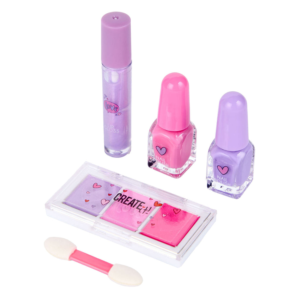 Create It! - hart make-up set in lip blik