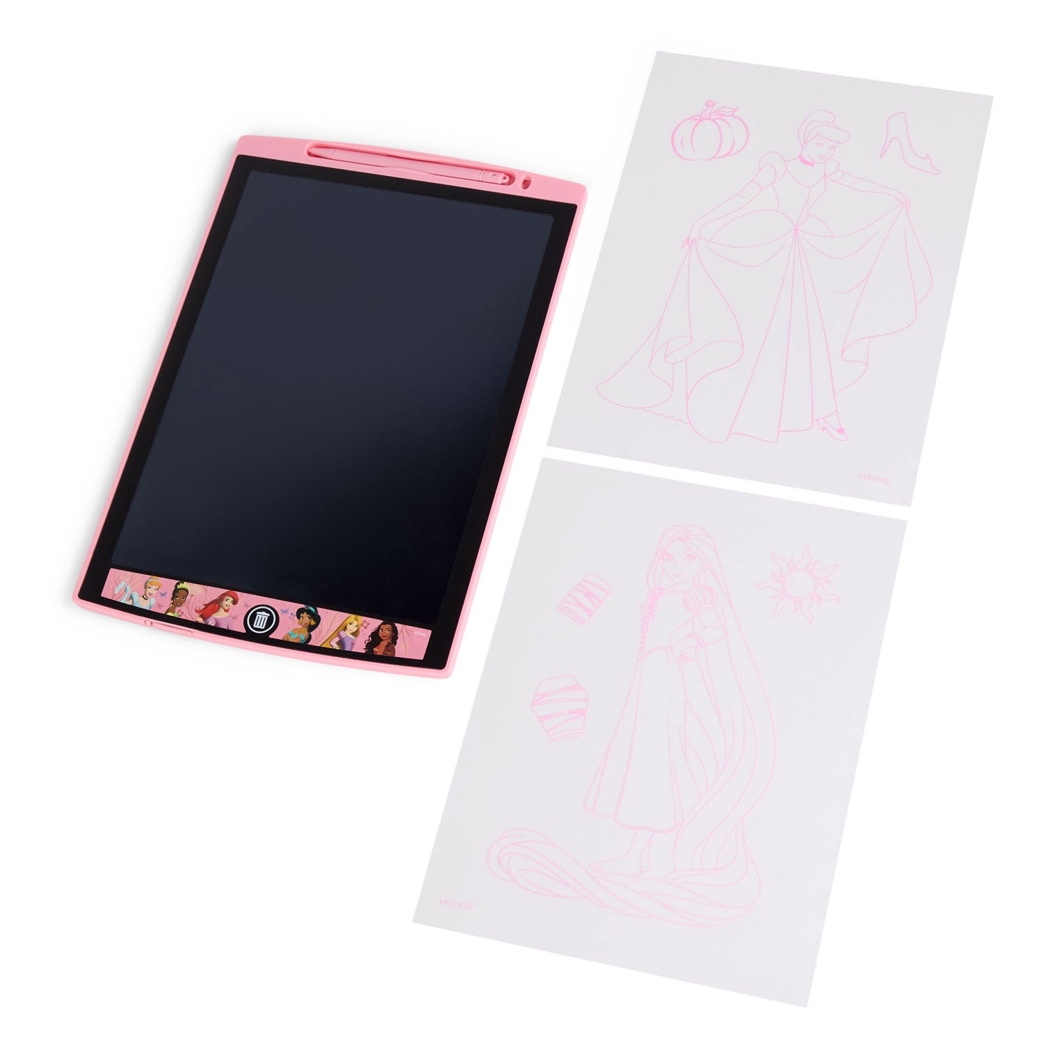 Canenco disney princess lcd tekenbord regenboog