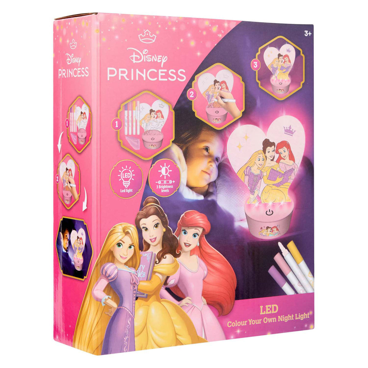 Canenco - Canenco princess maak je eigen led nachtlampje