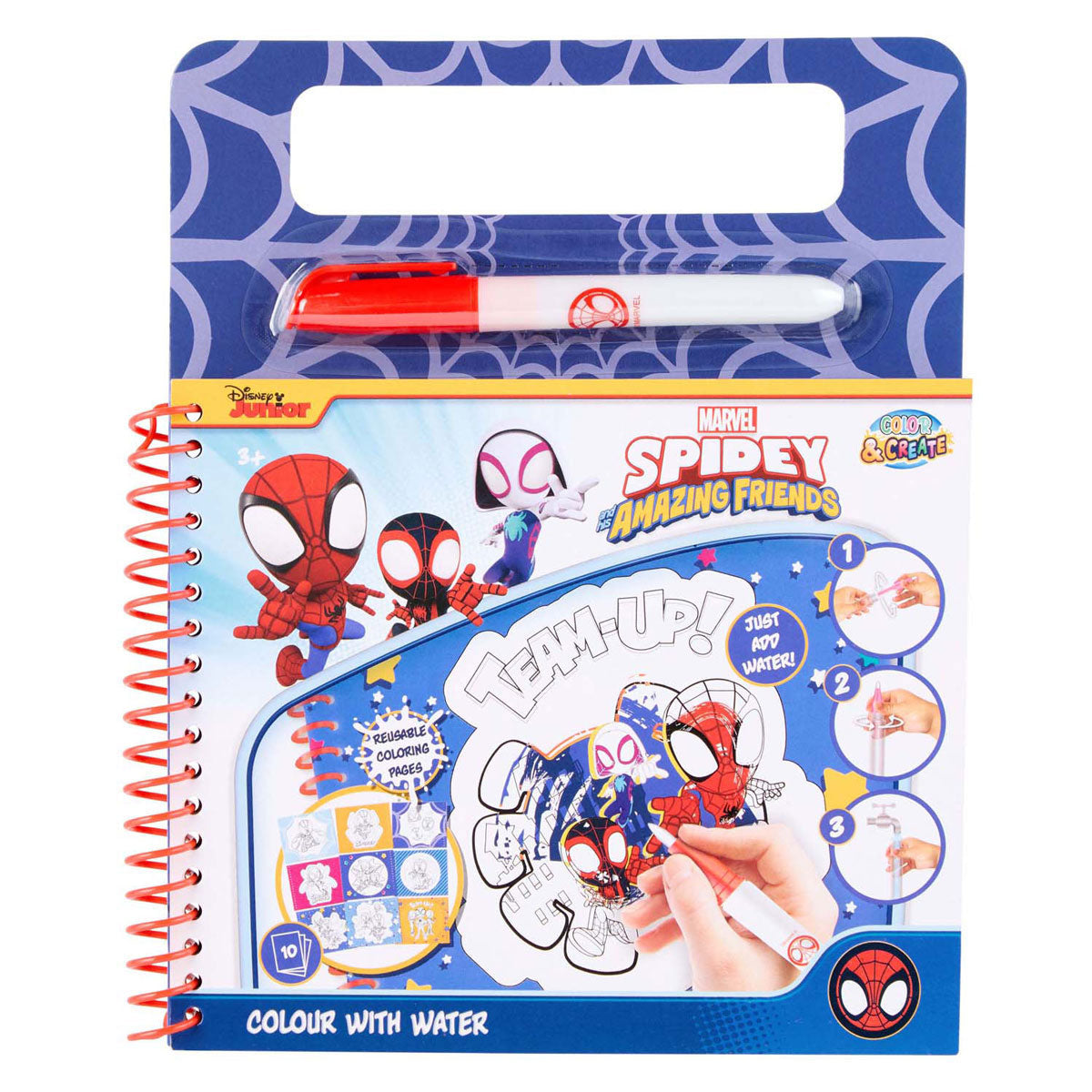 Canenco - Canenco Spidey waterkleurboek