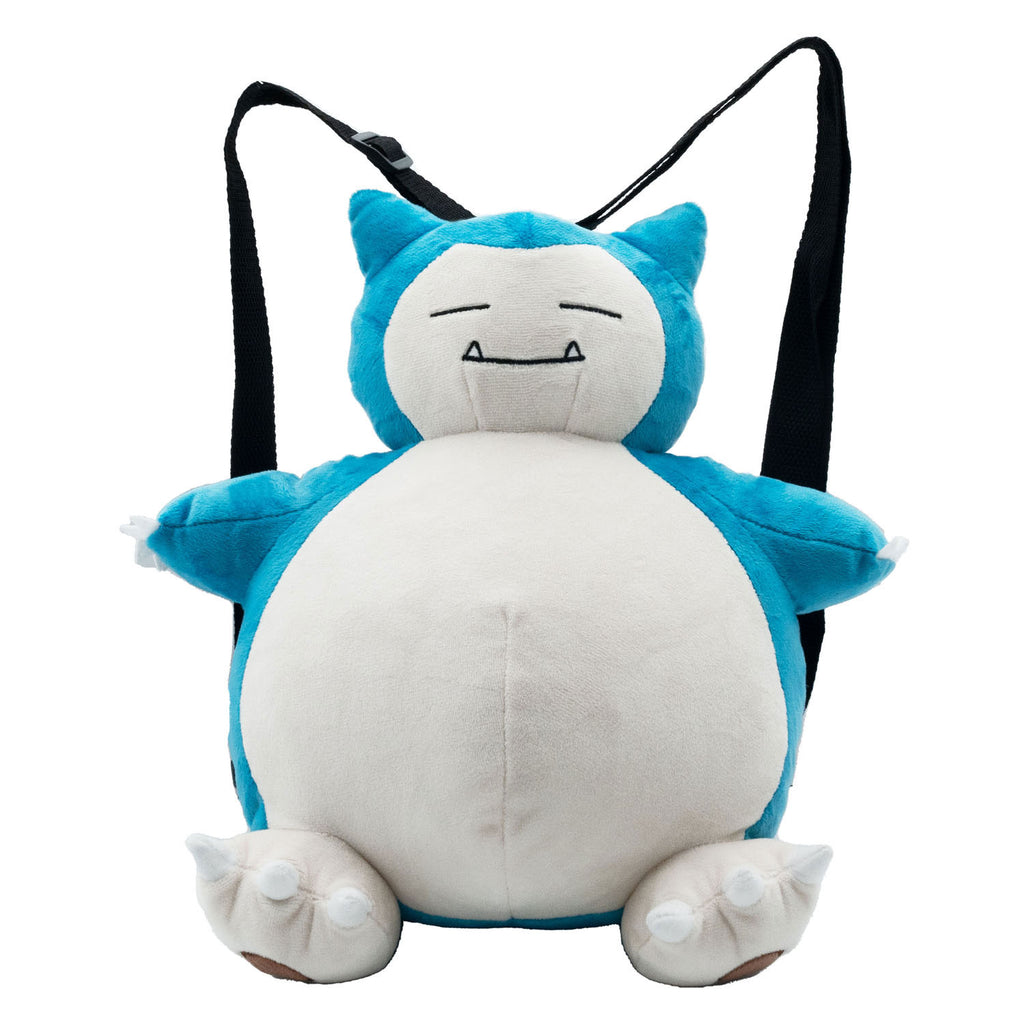 Pokémon pluche rugzak snorlax 30x29x17 cm