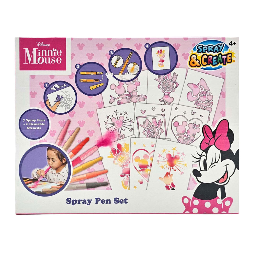 Canenco - Canenco Minnie mouse blaaspennen set