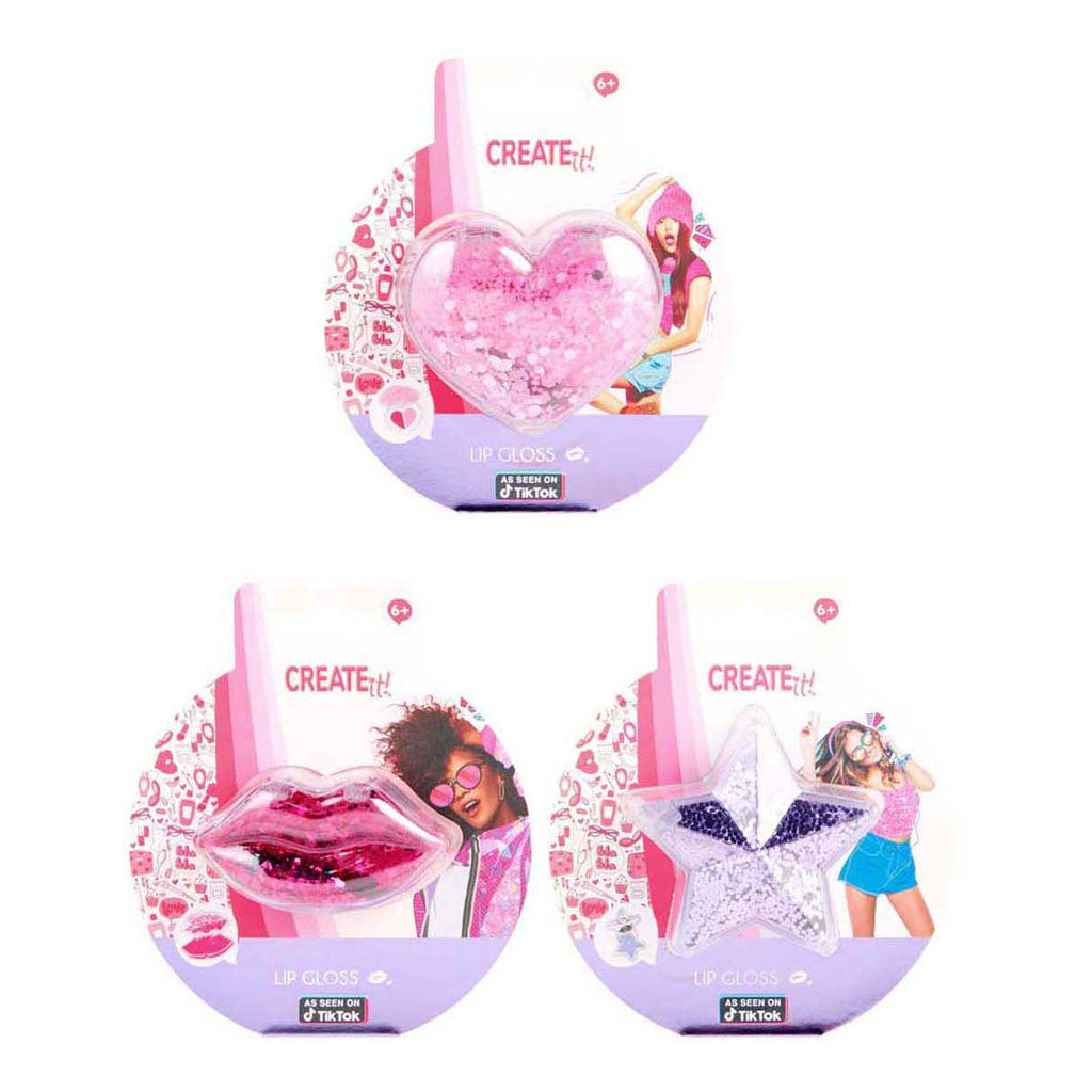 Create it! lipgloss sparkle confetti | 6 stuks
