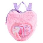 Canenco - Canenco Create it! beauty make-up set in fluffy rugtas love roze