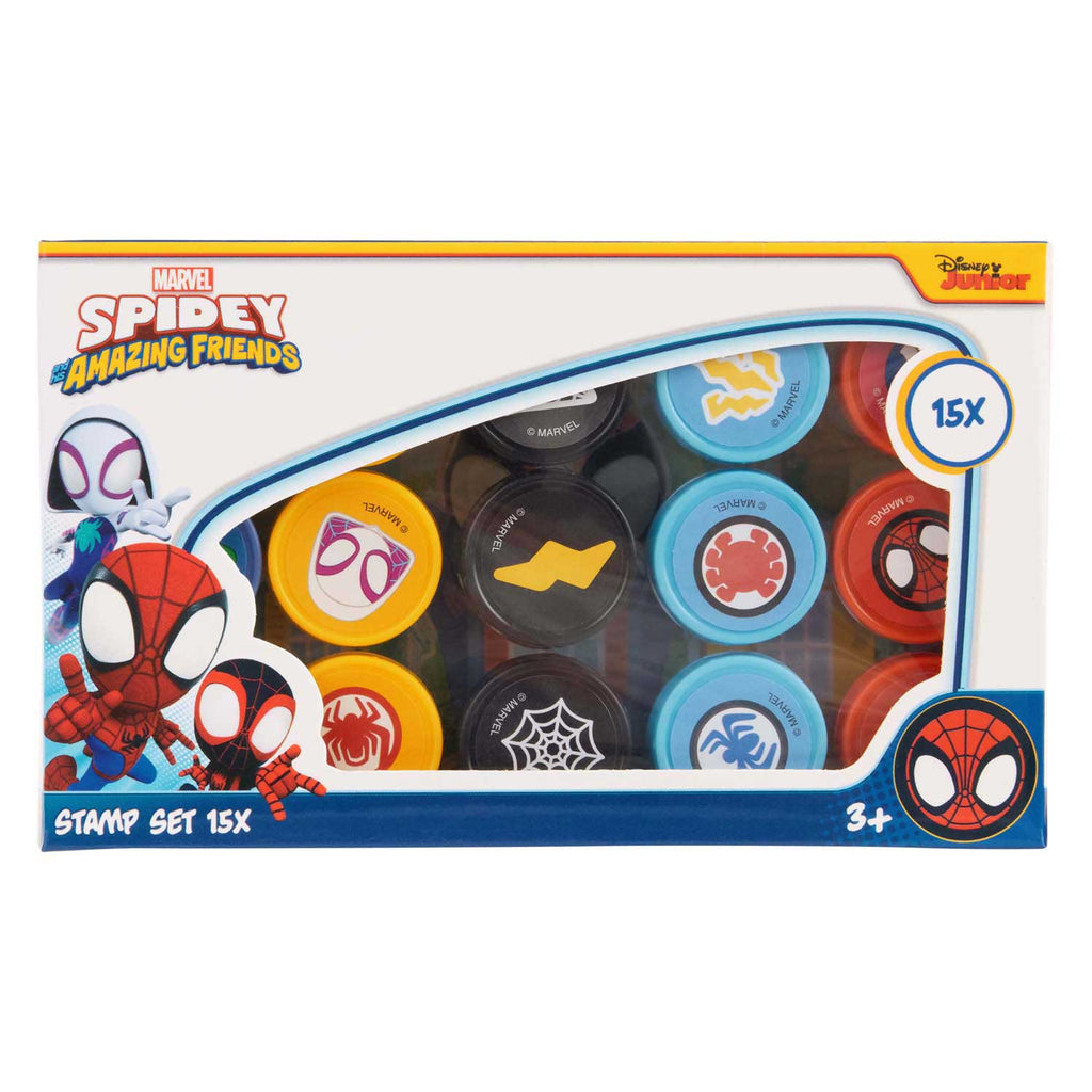 Canenco - Canenco Spidey stempelset 15st.