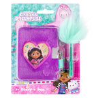 Canenco - Canenco Gabby's poppenhuis pluche dagboek met pluche pen