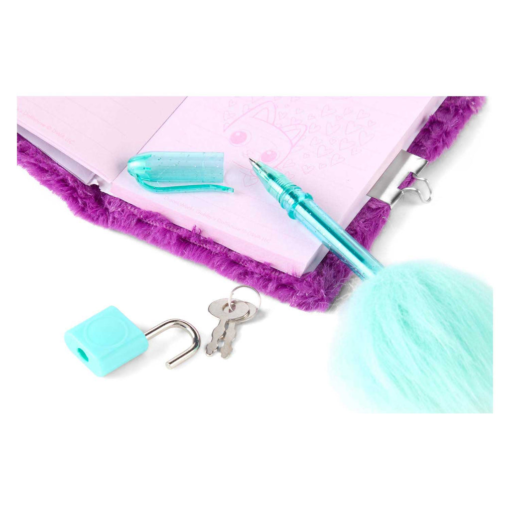 Canenco - Canenco Gabby's poppenhuis pluche dagboek met pluche pen
